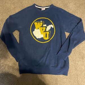 Blue WVU Crewneck